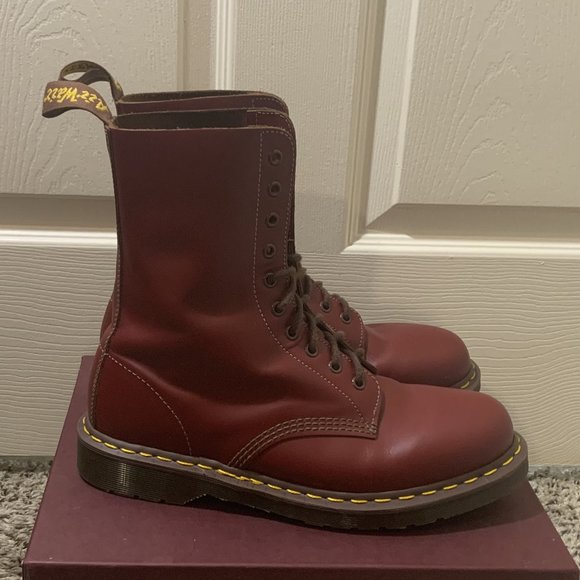Sold - Dr. Martens 1490 Oxblood MIE - Picture 2 of 7